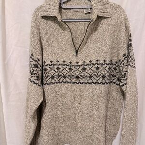 St. John’s Bay Cable Knit Sweater 90s